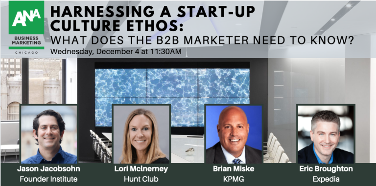 Harnessing a Start-Up Culture Ethos: What the B2B Marketer Needs to Know
