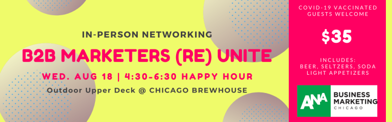 B2B Marketers (re)Unite | In-Person Networking